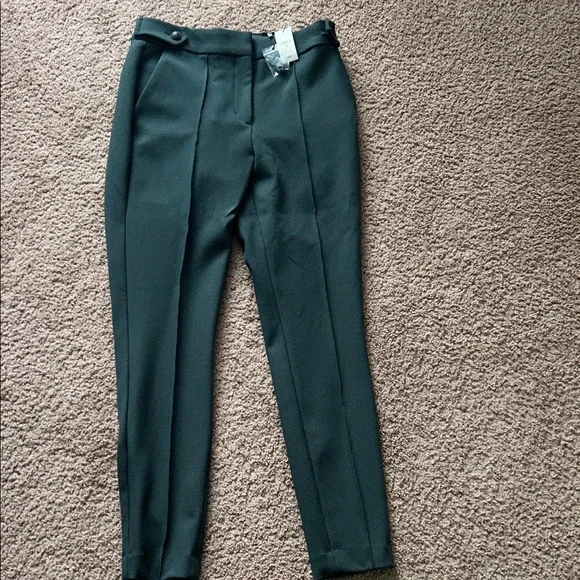 Womens Dark Green Pants - Picture 1 of 4